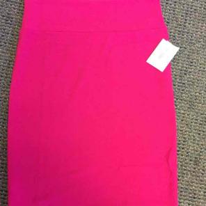 Lularoe bright pink xl cassie