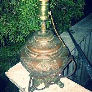 Brass lamp