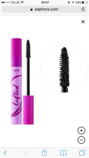 Tarte Lifted Sweatproof Mascara