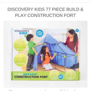 Kids discovery tent