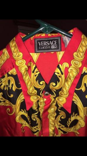 Classic Versace V2 Silk Shirt