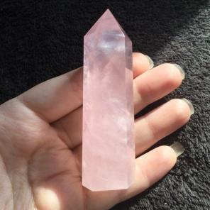 Rose Quartz Obelisk Point