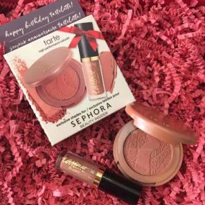 NEW Sephora exclusive Tarte birthday kit