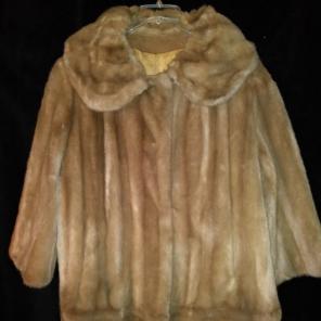 Vintage Tissavet Faux Fur Coat