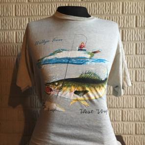 Vintage West Virginia Walleye Shirt