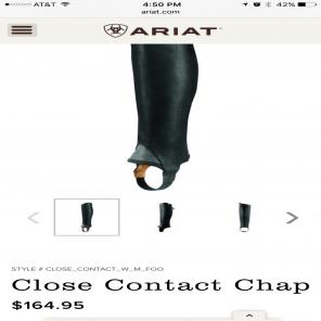 Ariat Leather Half Chaps