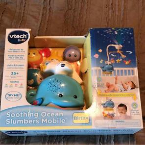 Vtech soothing ocean slumbers mobile.
