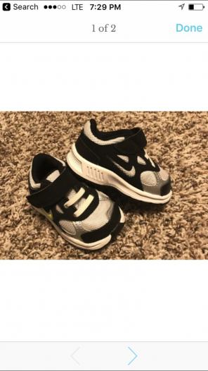 Baby Nike Shoes Size 3.5C