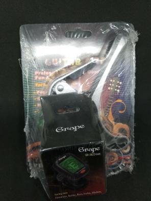 Guitar tuner and Guitar Capo