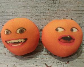 Annoying Orange Vintage Talking Plush