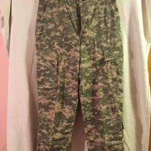 Men's digital print military trousers