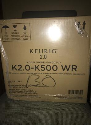 Brand New keurig 2.0 k-500 WR