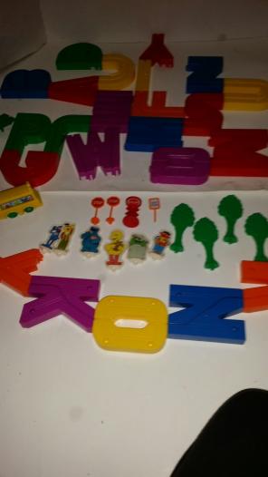 1986 Sesame Street Alphalbet Roadway