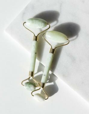 Royal Jade Stone Double Roller Massager