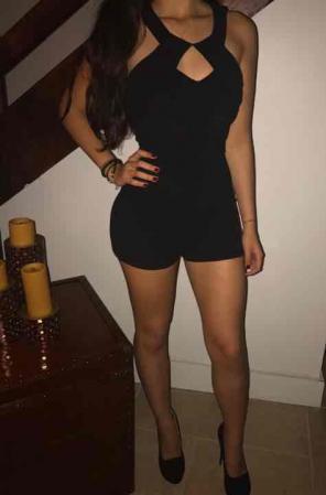 Charlotte Russe black romper!