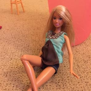 Bike Barbie (Bonus Helmet)