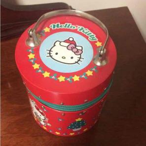 Collector's Hello Kitty Holiday Zip Tin