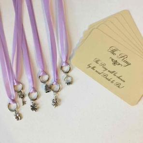 Lavender Wedding Cake Pulls