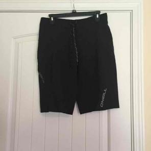 Men's black O'Neill swimming trunks