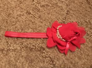 Gorgeous Flower Pearl Headband
