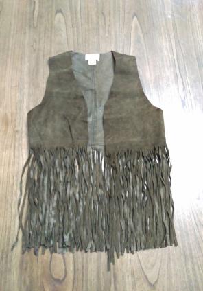 Bobbie Brooks Country Style Leather Vest
