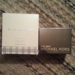 For Men Michael Kors & Burberry natural