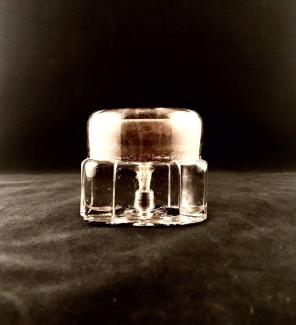 Antique Inkwell Safety Ink Stand 1800's