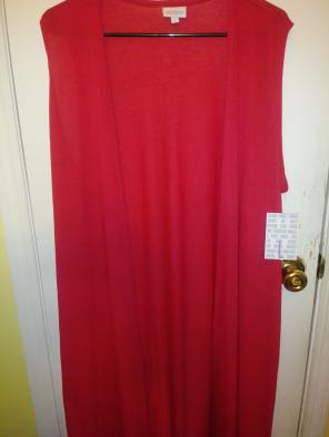 New large Lularoe red joy