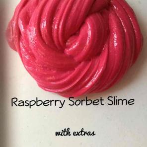 Raspberry Sorbet Slime 4oz