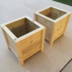 Handmade flower pots