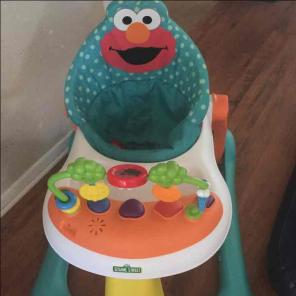 Elmo/ sesame-street walker