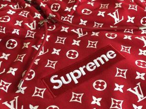Supreme x Louis Vuitton Box Logo Hoodie