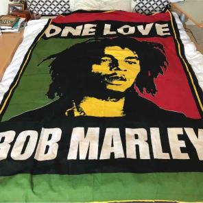 Large bob Marley flag