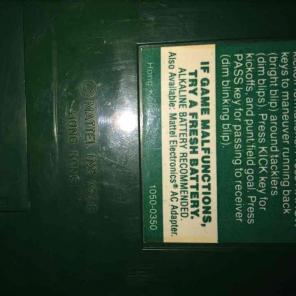 Vintage Mattel Electronics Football2