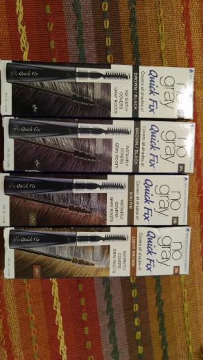 Root touch up bundle of 4 brown black