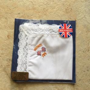 Nottingham Lace London Handkerchief