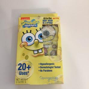 SpongeBob Squarepants Body Wash Sponge