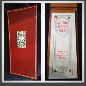 Vintage Bridge Tallies