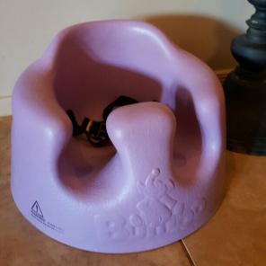 PURPLE BUMBO SEAT CHAIR WITH SEATBELT