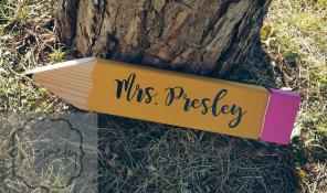 Personalized Oversized Pencil