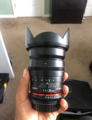 Rokinon 24 mm Cine lens