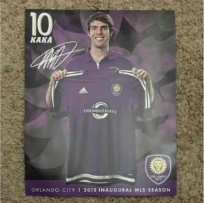 Orlando City Kaka Commemorative Photo