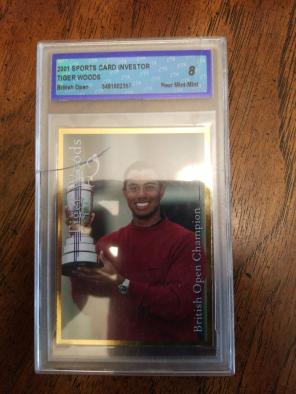 Tiger Woods card
