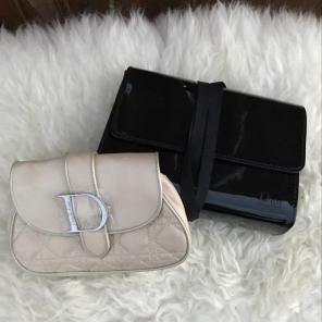 2 Dior CD Make Up / Cosmetics Bags