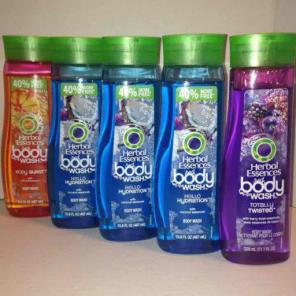 5 NEW Herbal Essence BodyWash