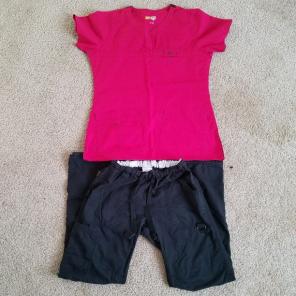 Two scrub sets