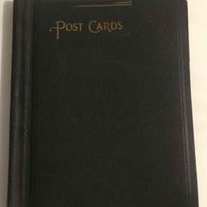 Antique Postcard Display Book