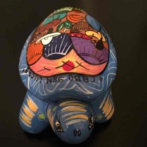 Glass turtle