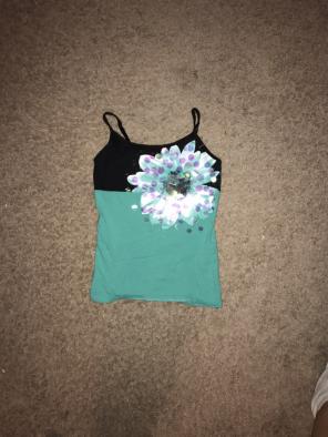 Justice Flower Tank Top
