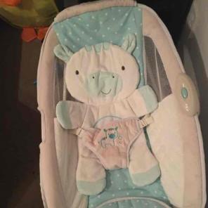 It's a brand new baby rocker my baby